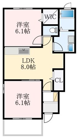 アンソレイユの物件間取画像